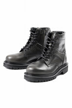 画像をギャラリービューアに読み込む, Juun.J Vibram Sole Military Boots (BLACK)