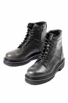 画像をギャラリービューアに読み込む, Juun.J Vibram Sole Military Boots (BLACK)