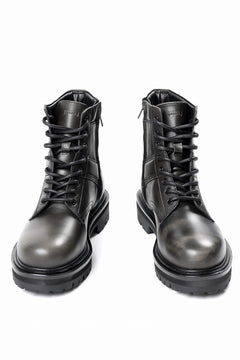 画像をギャラリービューアに読み込む, Juun.J Vibram Sole Military Boots (BLACK)