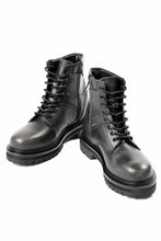 Load image into Gallery viewer, Juun.J Vibram Sole Military Boots (BLACK)