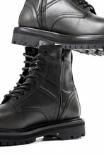 Load image into Gallery viewer, Juun.J Vibram Sole Military Boots (BLACK)