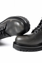 画像をギャラリービューアに読み込む, Juun.J Vibram Sole Military Boots (BLACK)