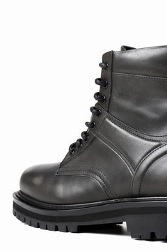 画像をギャラリービューアに読み込む, Juun.J Vibram Sole Military Boots (BLACK)