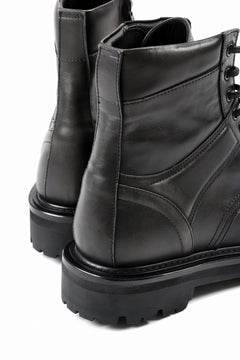 Load image into Gallery viewer, Juun.J Vibram Sole Military Boots (BLACK)