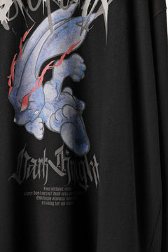 Load image into Gallery viewer, beauty : beast DARK KNIGHT L/S TEE (BLACK)