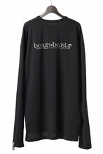 画像をギャラリービューアに読み込む, beauty : beast DARK KNIGHT L/S TEE (BLACK)