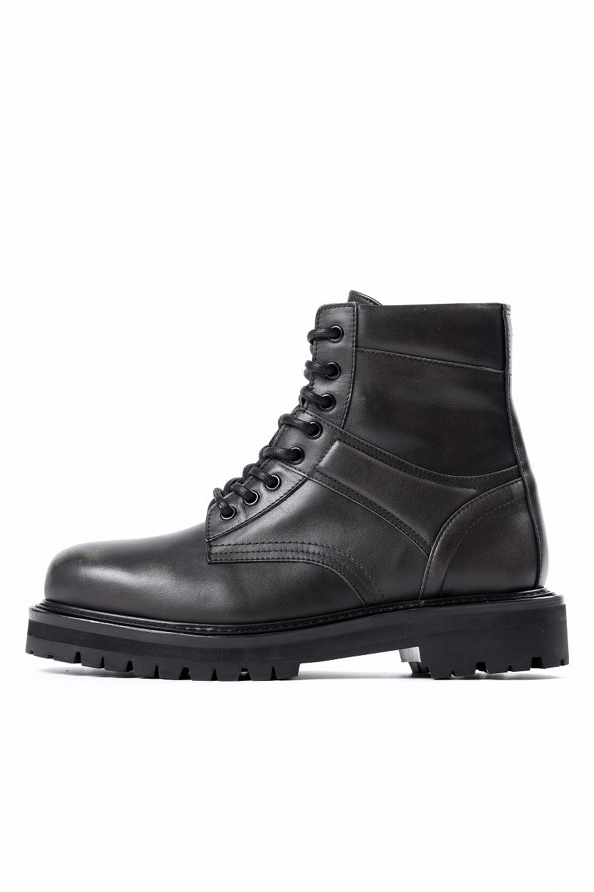 Juun.J Vibram Sole Military Boots (BLACK)