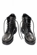 Load image into Gallery viewer, Juun.J Vibram Sole Military Boots (BLACK)