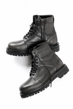 Load image into Gallery viewer, Juun.J Vibram Sole Military Boots (BLACK)