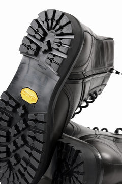 画像をギャラリービューアに読み込む, Juun.J Vibram Sole Military Boots (BLACK)