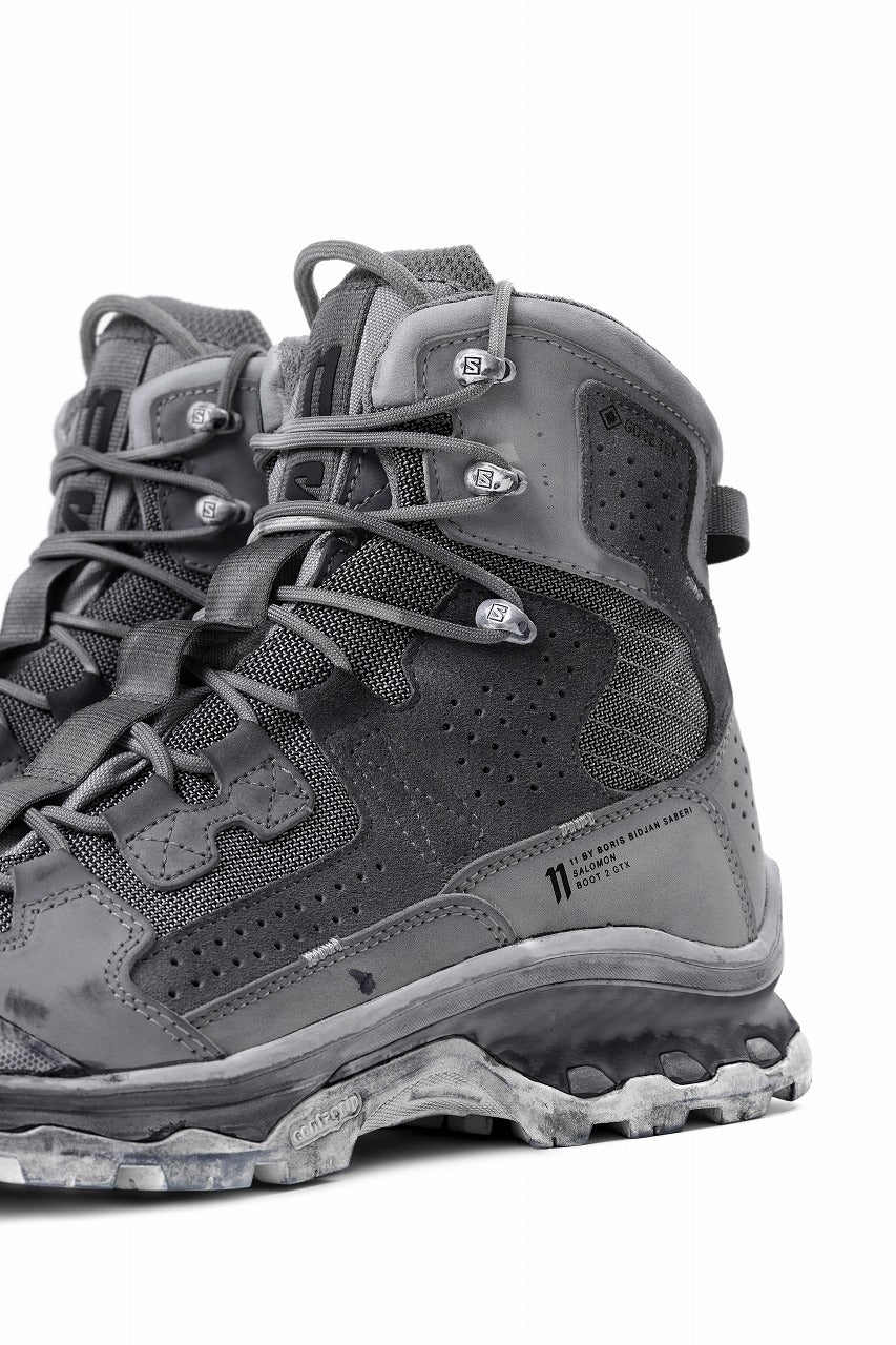 11 BY BORIS BIDJAN SABERI x SALOMON "BOOT2 GTX" (GORETEX / OBJECT DYED LIGHT GREY)