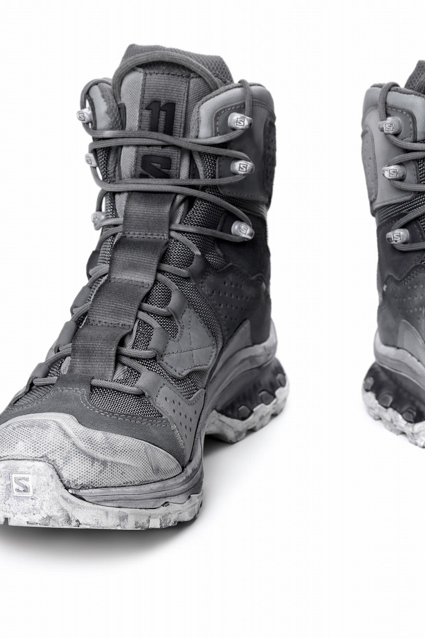 11 BY BORIS BIDJAN SABERI x SALOMON "BOOT2 GTX" (GORETEX / OBJECT DYED LIGHT GREY)