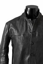 Load image into Gallery viewer, incarnation LONG SHIRT JACKET PMT-4 / RAGGRINZITA HORSE LEATHER (91N)