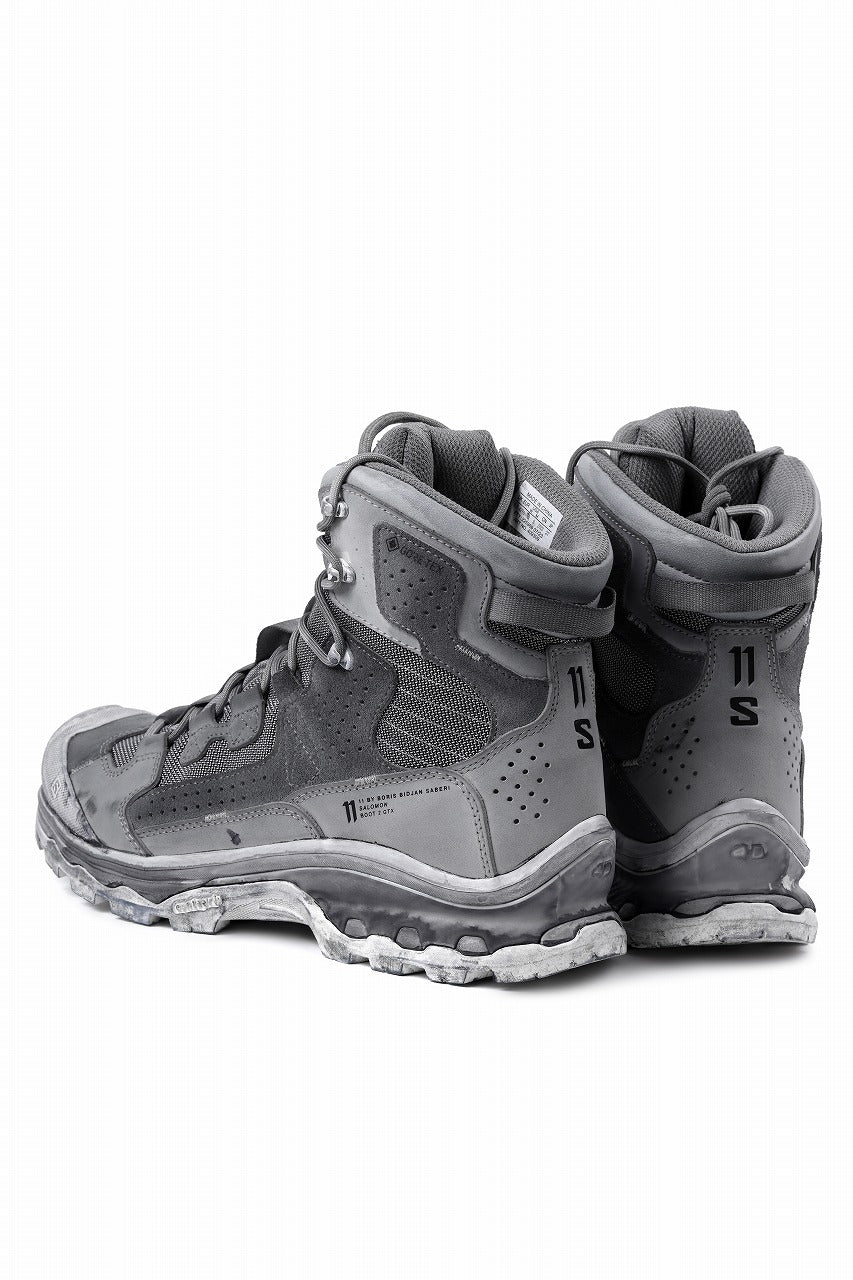 11 BY BORIS BIDJAN SABERI x SALOMON "BOOT2 GTX" (GORETEX / OBJECT DYED LIGHT GREY)