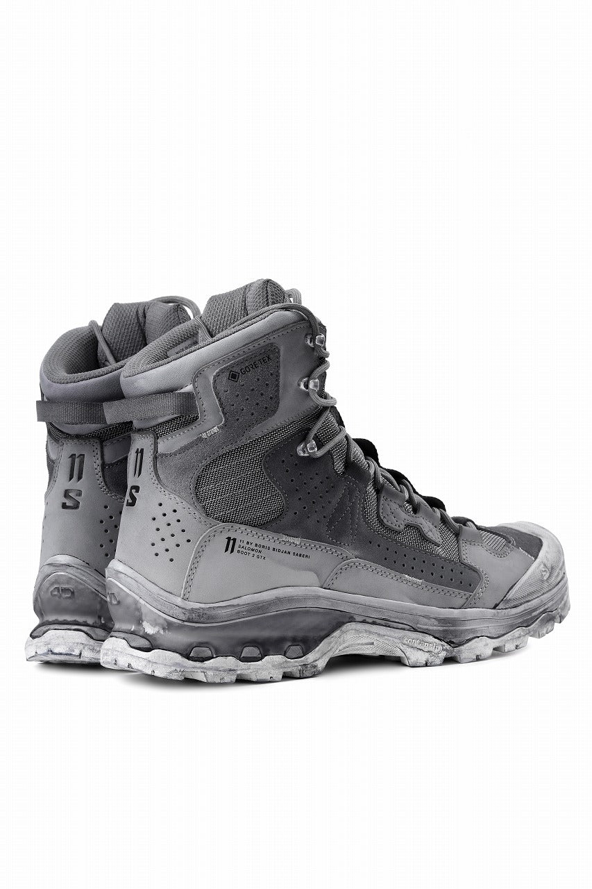 11 BY BORIS BIDJAN SABERI x SALOMON "BOOT2 GTX" (GORETEX / OBJECT DYED LIGHT GREY)