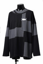Load image into Gallery viewer, Feng Chen Wang PANELLED TOPS (BLACK/GREY)