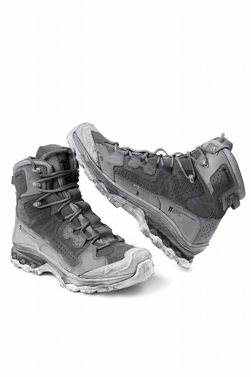 11 BY BORIS BIDJAN SABERI x SALOMON "BOOT2 GTX" (GORETEX / OBJECT DYED LIGHT GREY)