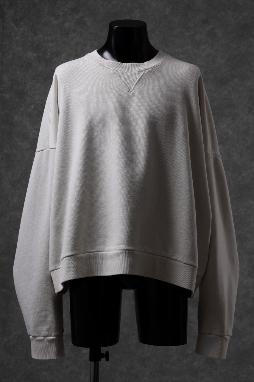 Load image into Gallery viewer, entire studios BOX CREW SWEAT PULLOVER (RICE)