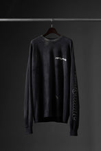 画像をギャラリービューアに読み込む, READYMADE L/S T-SHIRT DESTRUCTION (BLACK)