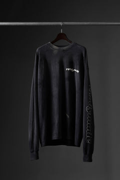 画像をギャラリービューアに読み込む, READYMADE L/S T-SHIRT DESTRUCTION (BLACK)