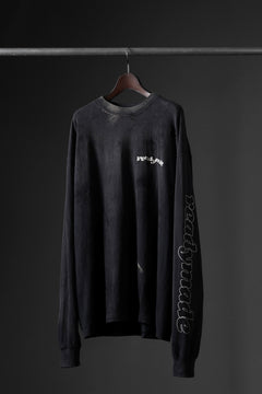 画像をギャラリービューアに読み込む, READYMADE L/S T-SHIRT DESTRUCTION (BLACK)