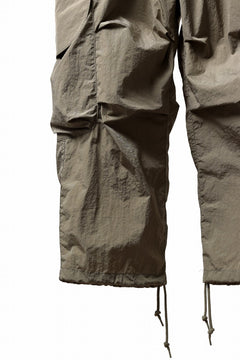 画像をギャラリービューアに読み込む, entire studios FREIGHT CARGO PANTS / CRINKLE NYLON (SAGE)