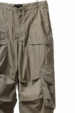 画像をギャラリービューアに読み込む, entire studios FREIGHT CARGO PANTS / CRINKLE NYLON (SAGE)