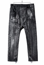 画像をギャラリービューアに読み込む, 11 BY BORIS BIDJAN SABERI LOW CROTCH BAGGY PANTS / OBJECT DYED &amp; USED EFFECT &quot;P4C-F1481&quot; (BLACK)