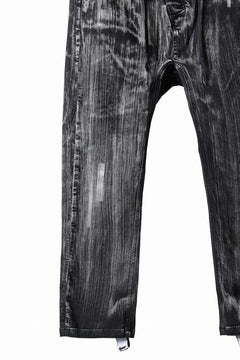 画像をギャラリービューアに読み込む, 11 BY BORIS BIDJAN SABERI LOW CROTCH BAGGY PANTS / OBJECT DYED &amp; USED EFFECT &quot;P4C-F1481&quot; (BLACK)