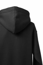 Load image into Gallery viewer, Feng Chen Wang 2 IN 1 HOODIE WITH FELTED BACKING (BLACK)