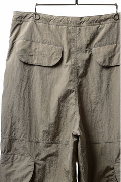 画像をギャラリービューアに読み込む, entire studios FREIGHT CARGO PANTS / CRINKLE NYLON (SAGE)