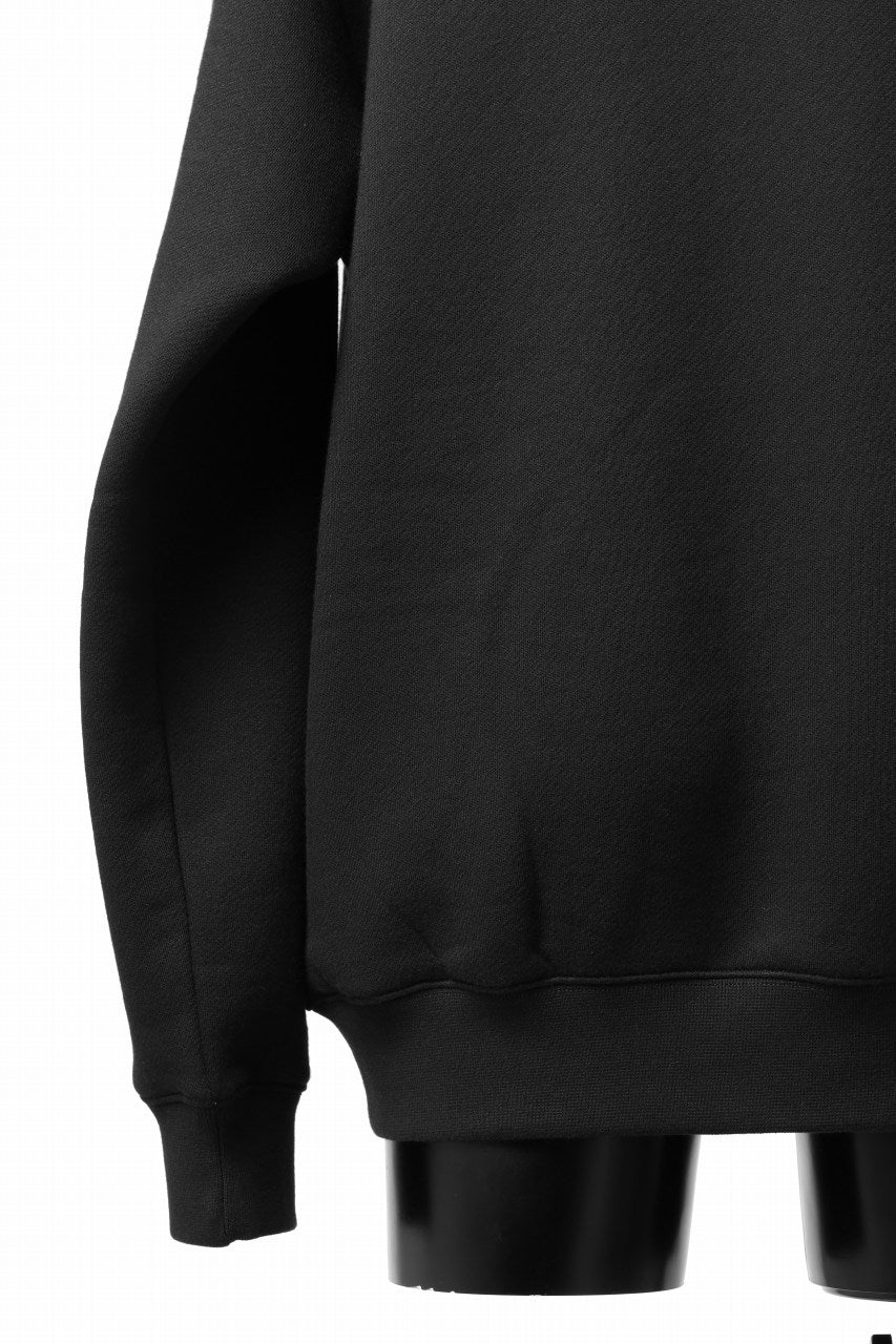 Load image into Gallery viewer, Feng Chen Wang 2 IN 1 HOODIE WITH FELTED BACKING (BLACK)