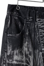 画像をギャラリービューアに読み込む, 11 BY BORIS BIDJAN SABERI LOW CROTCH BAGGY PANTS / OBJECT DYED &amp; USED EFFECT &quot;P4C-F1481&quot; (BLACK)