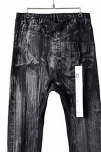 画像をギャラリービューアに読み込む, 11 BY BORIS BIDJAN SABERI LOW CROTCH BAGGY PANTS / OBJECT DYED &amp; USED EFFECT &quot;P4C-F1481&quot; (BLACK)