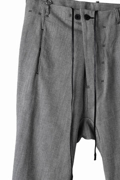 Load image into Gallery viewer, BORIS BIDJAN SABERI DROP CROTCH PANTS / NON OBJECT DYED &quot;P3-FET10005&quot; (GREY)