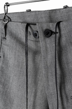 Load image into Gallery viewer, BORIS BIDJAN SABERI DROP CROTCH PANTS / NON OBJECT DYED &quot;P3-FET10005&quot; (GREY)