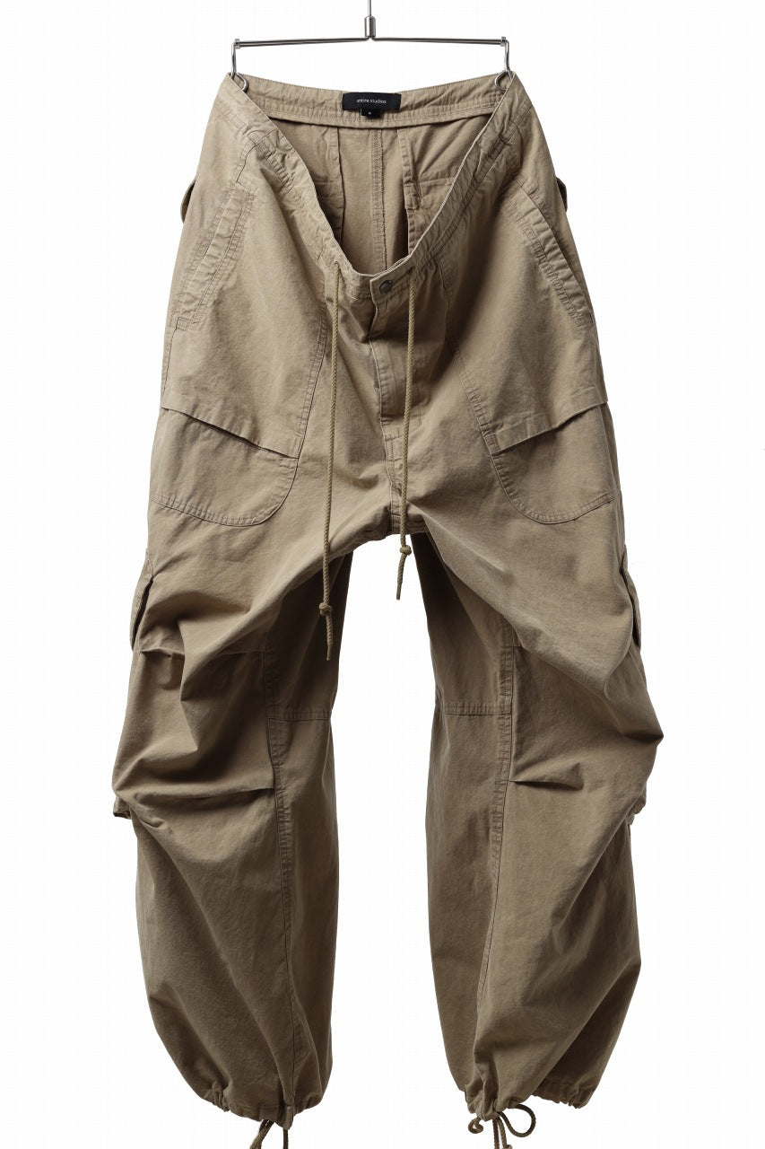 Load image into Gallery viewer, entire studios FREIGHT CARGO PANTS / COTTON CANVAS (HUMMUS)