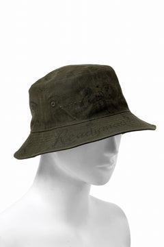 画像をギャラリービューアに読み込む, READYMADE x Dr.WOO BUCKET HAT TATOO (KHAKI)