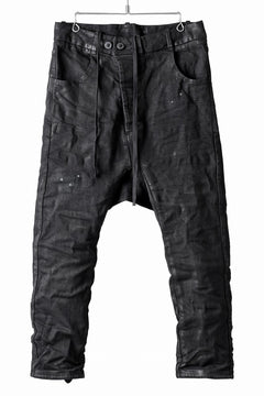 画像をギャラリービューアに読み込む, BORIS BIDJAN SABERI CROPPED TROUSER / VINYL COATED &amp; NICKEL PRESSED &amp; BODY MOLDED &quot;P15.1BF-F1603K&quot; (BLACK)