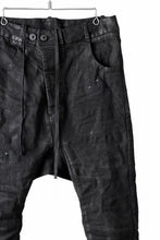 画像をギャラリービューアに読み込む, BORIS BIDJAN SABERI CROPPED TROUSER / VINYL COATED &amp; NICKEL PRESSED &amp; BODY MOLDED &quot;P15.1BF-F1603K&quot; (BLACK)