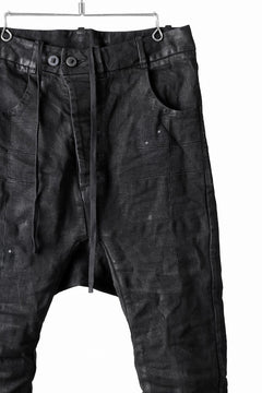 画像をギャラリービューアに読み込む, BORIS BIDJAN SABERI CROPPED TROUSER / VINYL COATED &amp; NICKEL PRESSED &amp; BODY MOLDED &quot;P15.1BF-F1603K&quot; (BLACK)