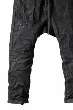 画像をギャラリービューアに読み込む, BORIS BIDJAN SABERI CROPPED TROUSER / VINYL COATED &amp; NICKEL PRESSED &amp; BODY MOLDED &quot;P15.1BF-F1603K&quot; (BLACK)