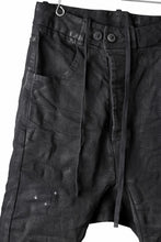 画像をギャラリービューアに読み込む, BORIS BIDJAN SABERI CROPPED TROUSER / VINYL COATED &amp; NICKEL PRESSED &amp; BODY MOLDED &quot;P15.1BF-F1603K&quot; (BLACK)