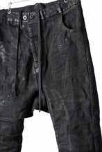 画像をギャラリービューアに読み込む, BORIS BIDJAN SABERI CROPPED TROUSER / VINYL COATED &amp; NICKEL PRESSED &amp; BODY MOLDED &quot;P15.1BF-F1603K&quot; (BLACK)