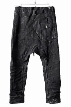 画像をギャラリービューアに読み込む, BORIS BIDJAN SABERI CROPPED TROUSER / VINYL COATED &amp; NICKEL PRESSED &amp; BODY MOLDED &quot;P15.1BF-F1603K&quot; (BLACK)