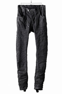 画像をギャラリービューアに読み込む, BORIS BIDJAN SABERI TIGHT FIT PANTS / VINYL COATED &amp; NICKEL PRESSED &amp; BODY MOLDED &quot;P13.TF-F1939&quot; (BLACK)