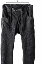 画像をギャラリービューアに読み込む, BORIS BIDJAN SABERI TIGHT FIT PANTS / VINYL COATED &amp; NICKEL PRESSED &amp; BODY MOLDED &quot;P13.TF-F1939&quot; (BLACK)