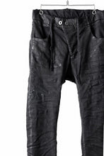 画像をギャラリービューアに読み込む, BORIS BIDJAN SABERI TIGHT FIT PANTS / VINYL COATED &amp; NICKEL PRESSED &amp; BODY MOLDED &quot;P13.TF-F1939&quot; (BLACK)