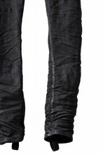 画像をギャラリービューアに読み込む, BORIS BIDJAN SABERI TIGHT FIT PANTS / VINYL COATED &amp; NICKEL PRESSED &amp; BODY MOLDED &quot;P13.TF-F1939&quot; (BLACK)