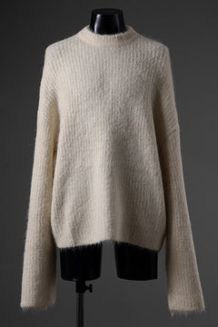 Load image into Gallery viewer, entire studios HEAVY KNIT CREW SWEATER (VANILLA)